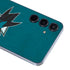 NHL San Jose Sharks Distressed Galaxy A55 5G Skin